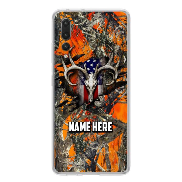 Custom Personalized The Best Premium Skull Deer Hunting Multicolor Phone Case - Gift Idea For Hunting Lover - Case For Xiaomi, Oppo And Huawei