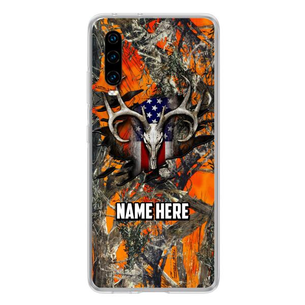 Custom Personalized The Best Premium Skull Deer Hunting Multicolor Phone Case - Gift Idea For Hunting Lover - Case For Xiaomi, Oppo And Huawei