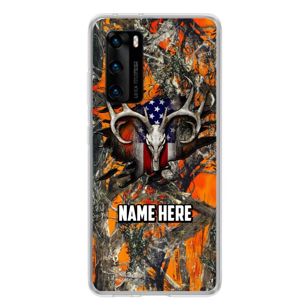 Custom Personalized The Best Premium Skull Deer Hunting Multicolor Phone Case - Gift Idea For Hunting Lover - Case For Xiaomi, Oppo And Huawei