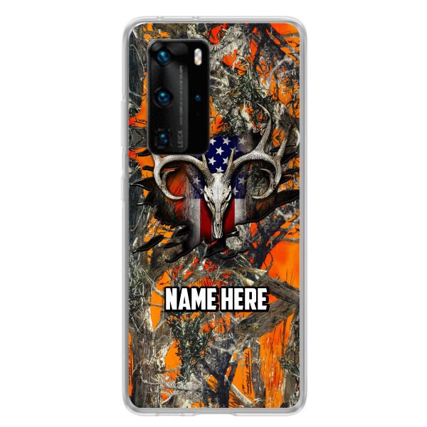 Custom Personalized The Best Premium Skull Deer Hunting Multicolor Phone Case - Gift Idea For Hunting Lover - Case For Xiaomi, Oppo And Huawei