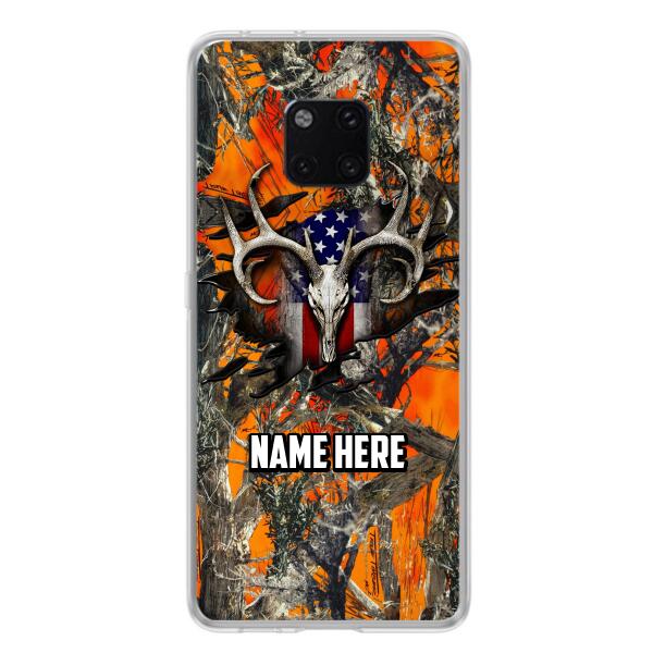 Custom Personalized The Best Premium Skull Deer Hunting Multicolor Phone Case - Gift Idea For Hunting Lover - Case For Xiaomi, Oppo And Huawei