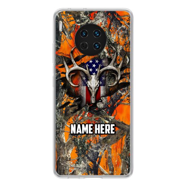 Custom Personalized The Best Premium Skull Deer Hunting Multicolor Phone Case - Gift Idea For Hunting Lover - Case For Xiaomi, Oppo And Huawei