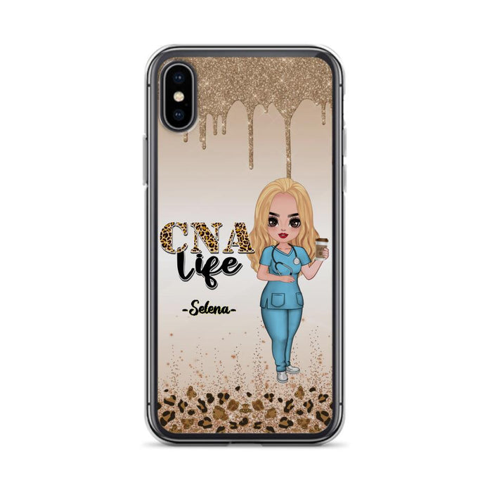 Custom Personalized Nurse Life Phone Case - Gift Idea For Nurse Life Lovers - CNA Life - Case For iPhone And Samsung