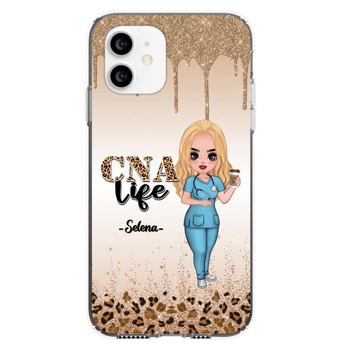 Custom Personalized Nurse Life Phone Case - Gift Idea For Nurse Life Lovers - CNA Life - Case For iPhone And Samsung