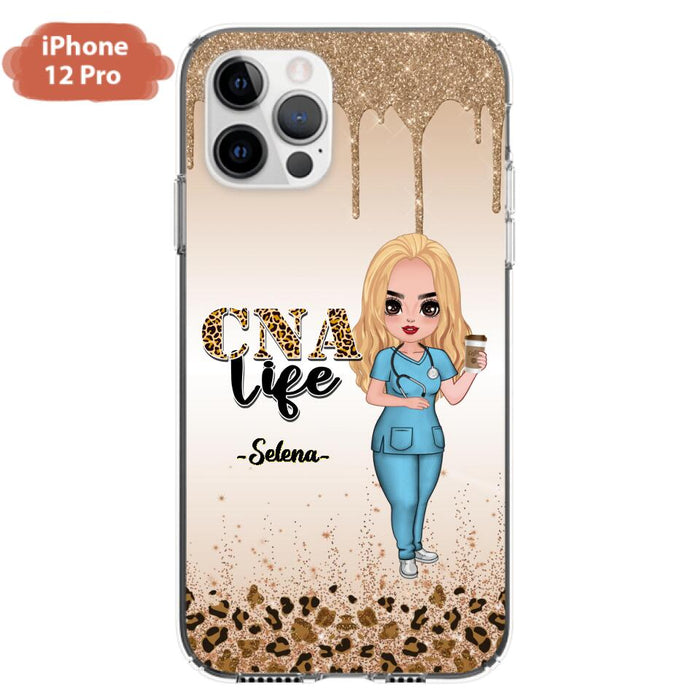 Custom Personalized Nurse Life Phone Case - Gift Idea For Nurse Life Lovers - CNA Life - Case For iPhone And Samsung