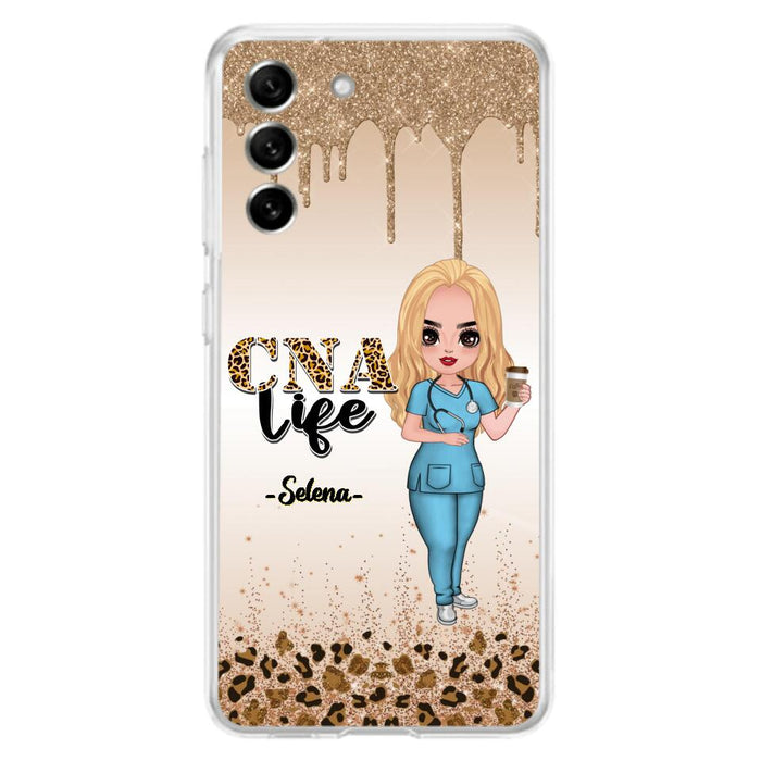 Custom Personalized Nurse Life Phone Case - Gift Idea For Nurse Life Lovers - CNA Life - Case For iPhone And Samsung