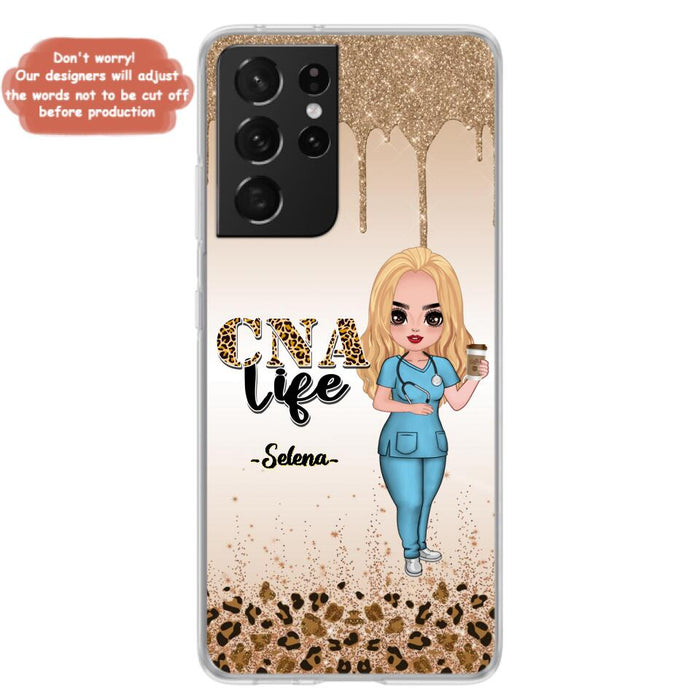 Custom Personalized Nurse Life Phone Case - Gift Idea For Nurse Life Lovers - CNA Life - Case For iPhone And Samsung