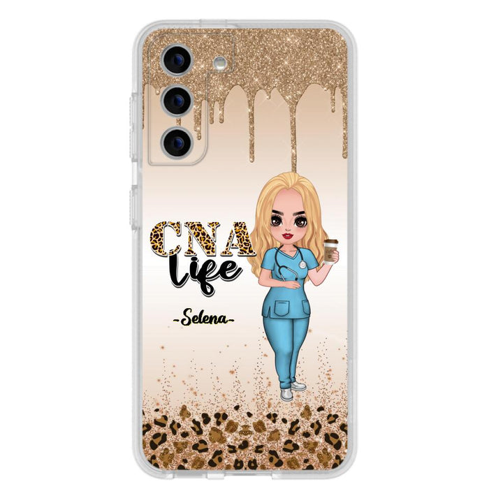 Custom Personalized Nurse Life Phone Case - Gift Idea For Nurse Life Lovers - CNA Life - Case For iPhone And Samsung