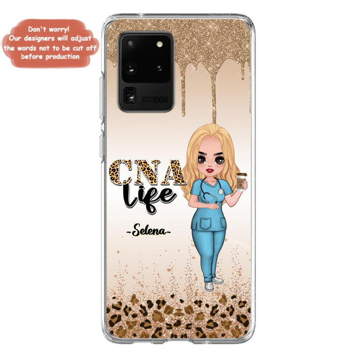 Custom Personalized Nurse Life Phone Case - Gift Idea For Nurse Life Lovers - CNA Life - Case For iPhone And Samsung