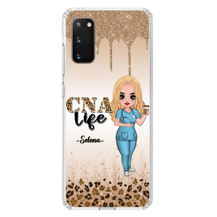 Custom Personalized Nurse Life Phone Case - Gift Idea For Nurse Life Lovers - CNA Life - Case For iPhone And Samsung