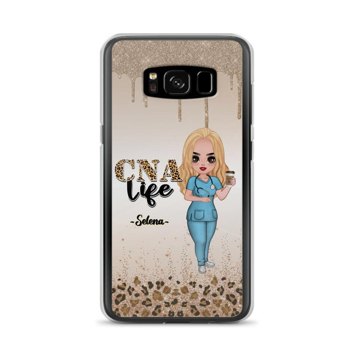 Custom Personalized Nurse Life Phone Case - Gift Idea For Nurse Life Lovers - CNA Life - Case For iPhone And Samsung