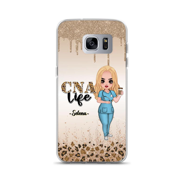 Custom Personalized Nurse Life Phone Case - Gift Idea For Nurse Life Lovers - CNA Life - Case For iPhone And Samsung