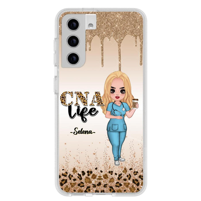 Custom Personalized Nurse Life Phone Case - Gift Idea For Nurse Life Lovers - CNA Life - Case For iPhone And Samsung