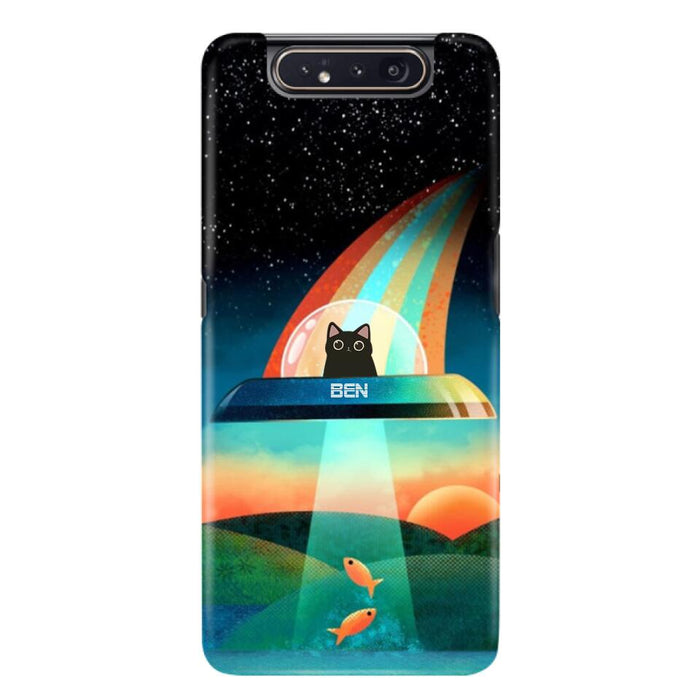 Custom Personalized Cat Phone Case - Gift For Cat Lovers - Case For iPhone, Samsung and Xiaomi with up to 3 Cats - EHTD0U