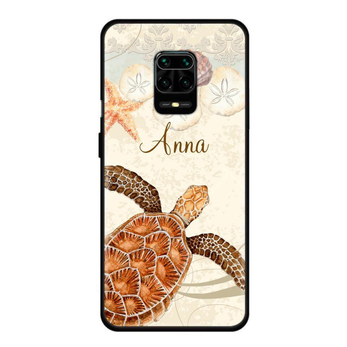 Custom Personalized Sea Turtle Phone Case - Best Gift For Turtle Lover's - Case For iPhone, Samsung and Xiaomi - DTJ0EN