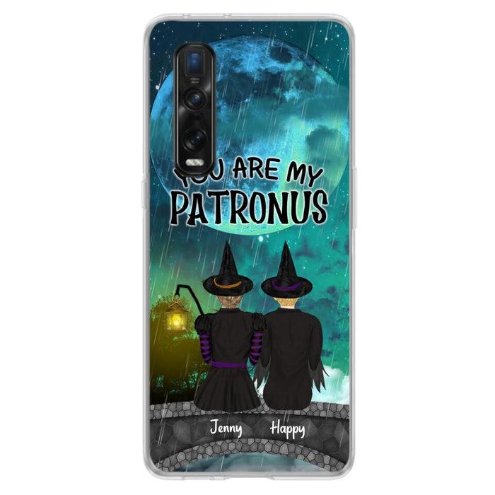 Personalized Phone Case with 2 Witches Huawei, Oppo