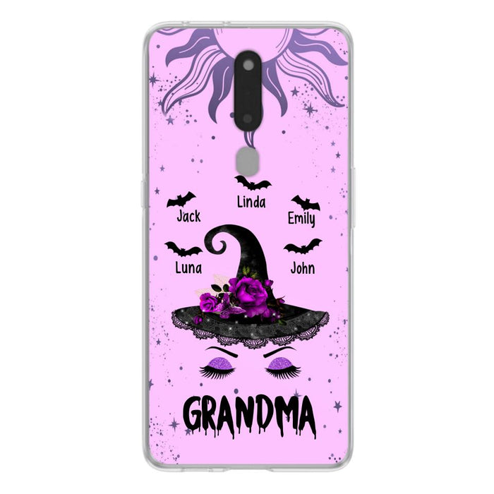 Personalized Grandma Witch Phone Case - Upto 5 Kid's - Best Gift For Grandma -Grandma,Gigi,Nana,Mama,Gigi