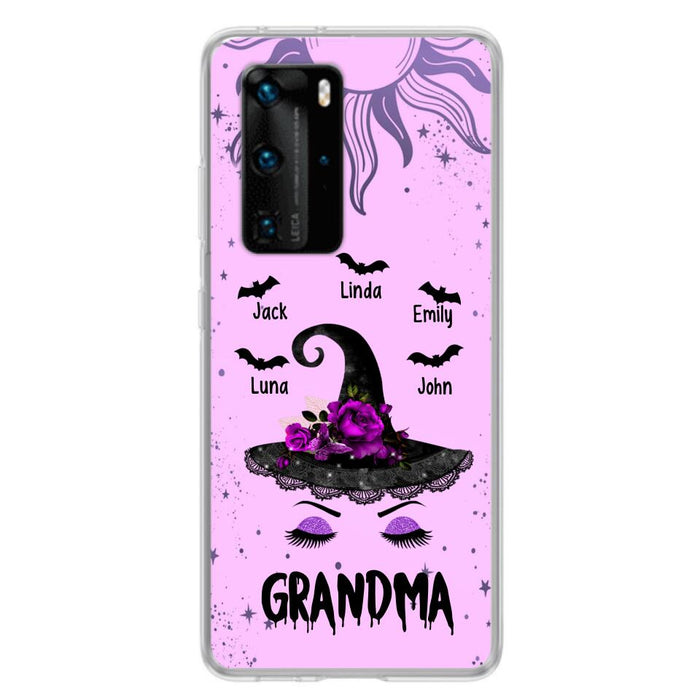 Personalized Grandma Witch Phone Case - Upto 5 Kid's - Best Gift For Grandma -Grandma,Gigi,Nana,Mama,Gigi