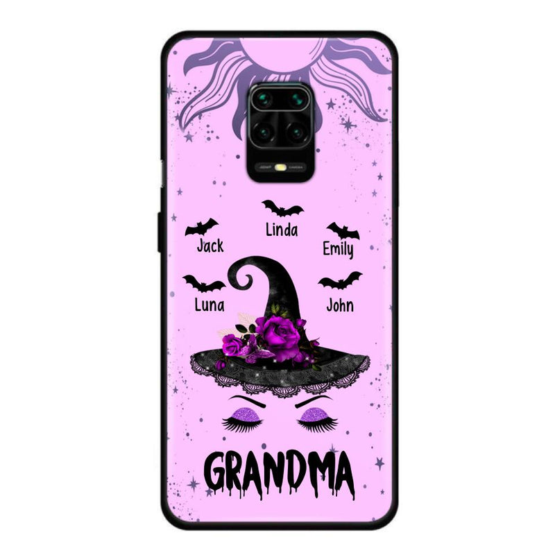 Personalized Grandma Witch Phone Case - Up to 5 Kid's - Best Gift For Grandma - Grandma, Gigi, Nana, Mama