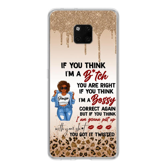 Custom Personalized Someone Called Me A Bitch Phone Case - Case For Xiaomi, Huawei and Oppo Models