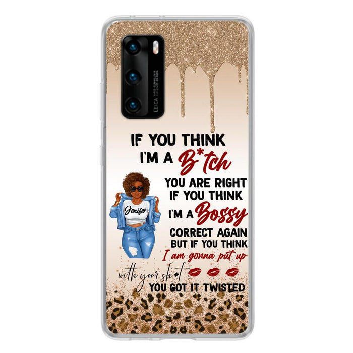 Custom Personalized Someone Called Me A Bitch Phone Case - Case For Xiaomi, Huawei and Oppo Models