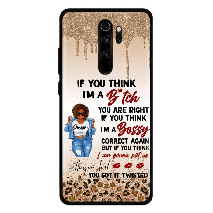 Custom Personalized Someone Called Me A Bitch Phone Case - Case For Xiaomi, Huawei and Oppo Models