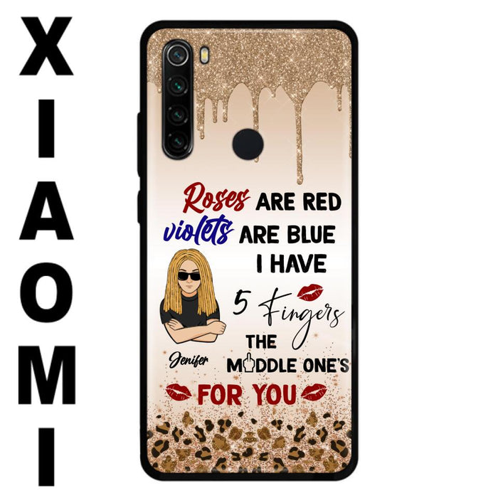 Custom Personalized Xiaomi, Huawei and Oppo Case - Gift For Birthday/ Friends - Rose Are Red, Violets Are Blue