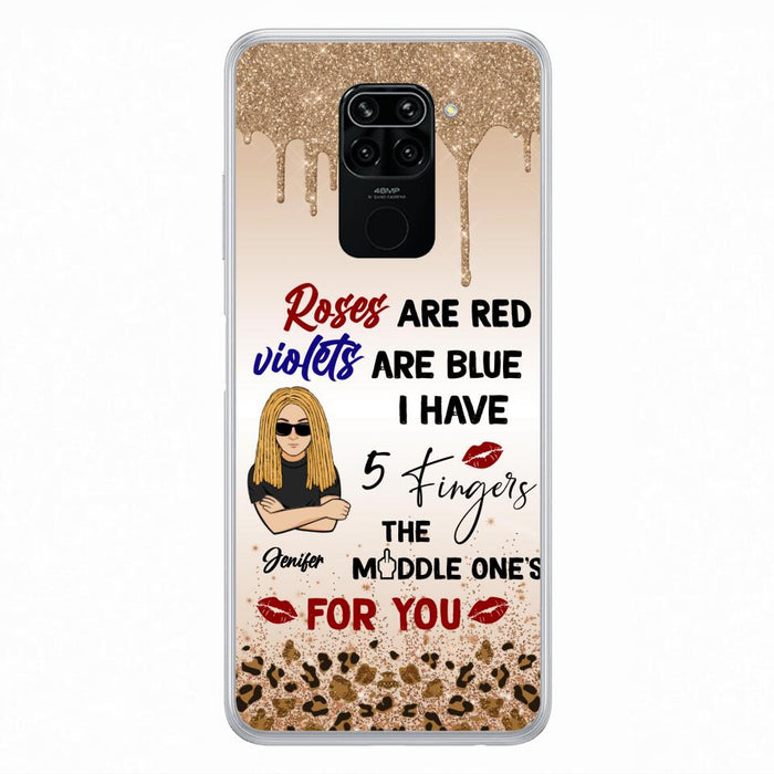 Custom Personalized Xiaomi, Huawei and Oppo Case - Gift For Birthday/ Friends - Rose Are Red, Violets Are Blue