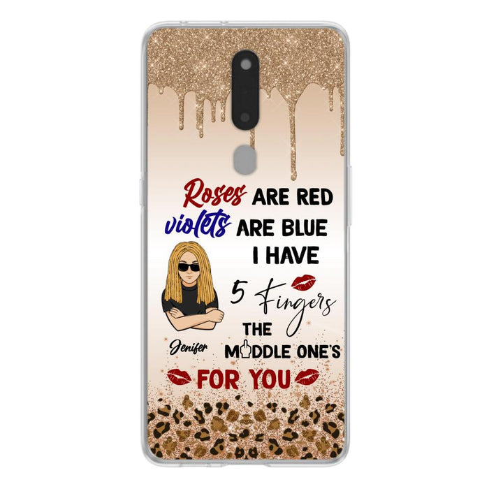 Custom Personalized Xiaomi, Huawei and Oppo Case - Gift For Birthday/ Friends - Rose Are Red, Violets Are Blue