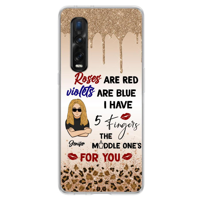 Custom Personalized Xiaomi, Huawei and Oppo Case - Gift For Birthday/ Friends - Rose Are Red, Violets Are Blue