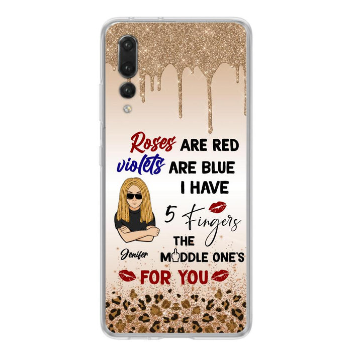 Custom Personalized Xiaomi, Huawei and Oppo Case - Gift For Birthday/ Friends - Rose Are Red, Violets Are Blue