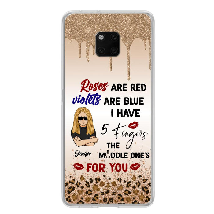 Custom Personalized Xiaomi, Huawei and Oppo Case - Gift For Birthday/ Friends - Rose Are Red, Violets Are Blue