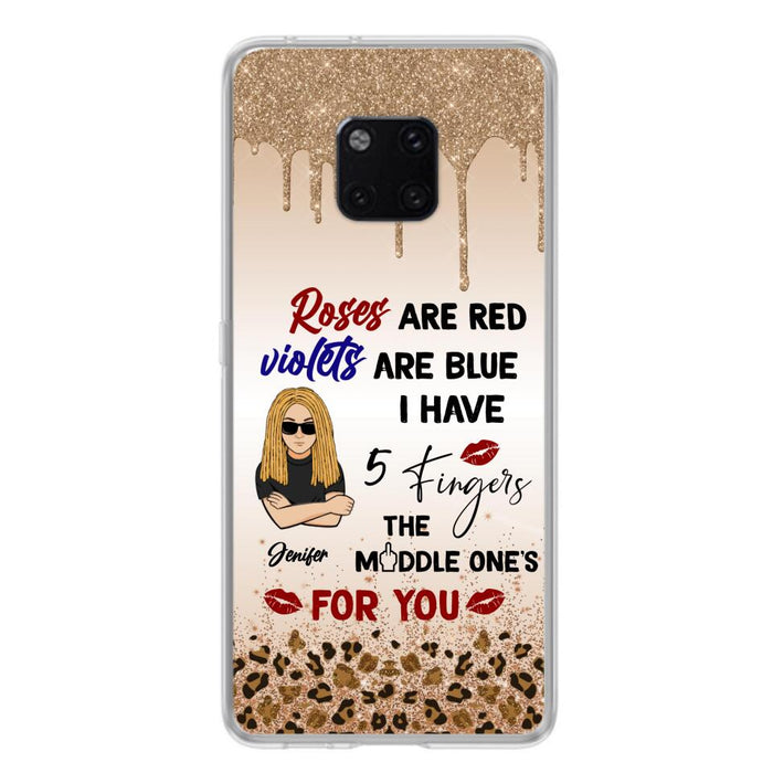 Custom Personalized Xiaomi, Huawei and Oppo Case - Gift For Birthday/ Friends - Rose Are Red, Violets Are Blue