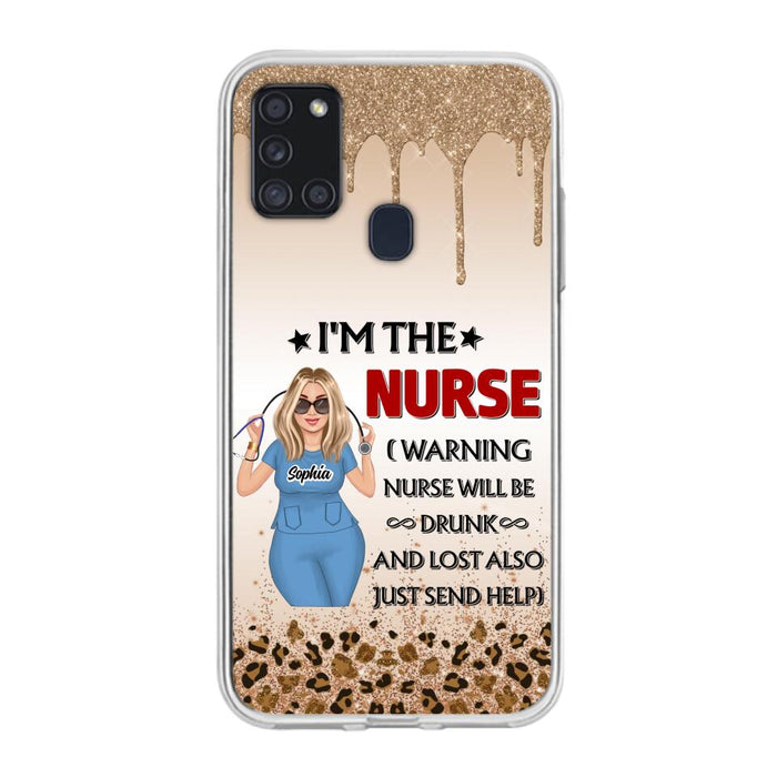 Custom Personalized Nurse Friend Phone Case - I'm The Nurse - Case For iPhone and Samsung