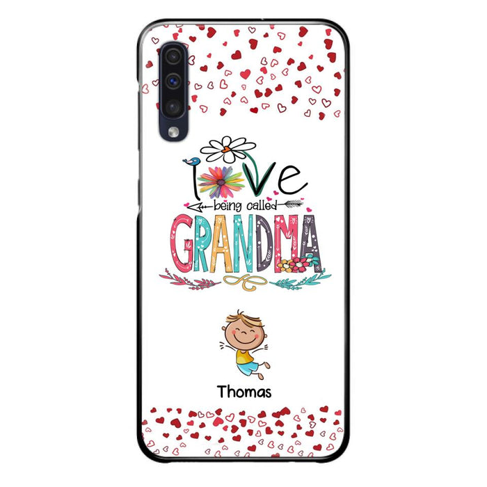 Custom Personalized Blessed To Be Called Nana Phone Case - Upto 5 Kids - Gift Idea For Nana/ Mama/Kids - Case For iPhone And Samsung