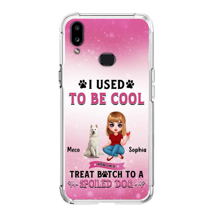 Custom Personalized Dog Mom Phone Case - Gift Idea For Dog Lover - I Used To Be Cool - Up to 5 Dogs - Case For iPhone And Samsung