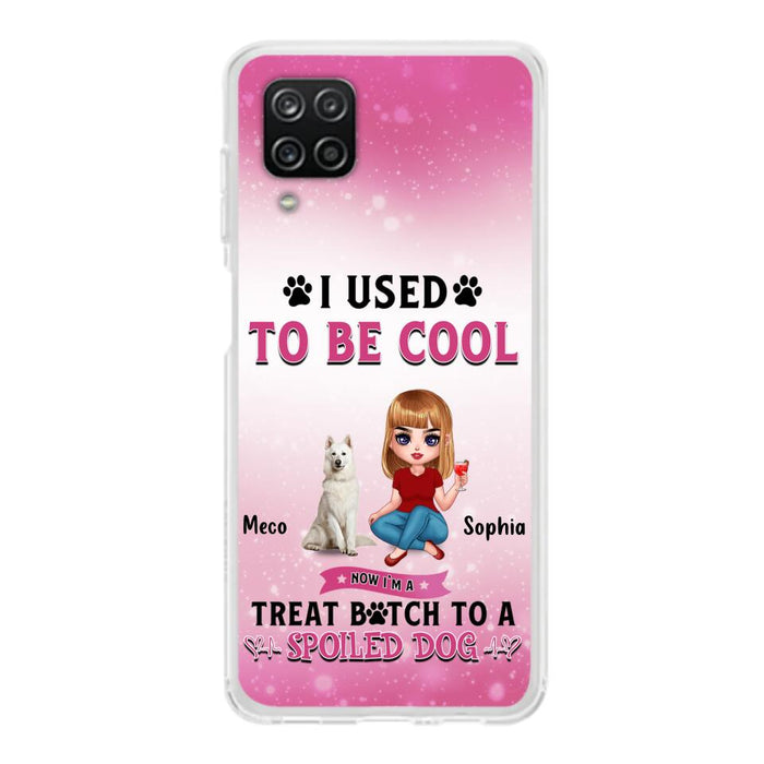 Custom Personalized Dog Mom Phone Case - Gift Idea For Dog Lover - I Used To Be Cool - Up to 5 Dogs - Case For iPhone And Samsung