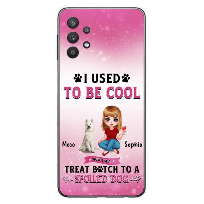 Custom Personalized Dog Mom Phone Case - Gift Idea For Dog Lover - I Used To Be Cool - Up to 5 Dogs - Case For iPhone And Samsung