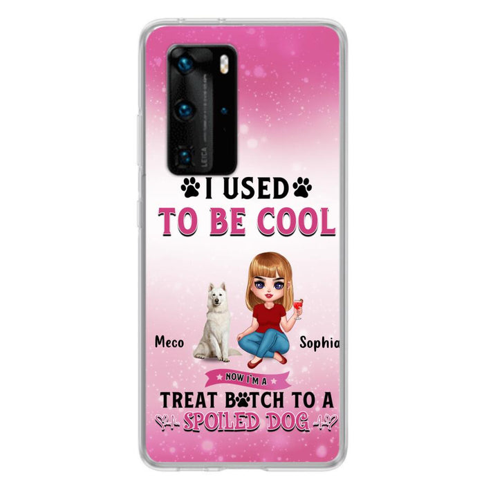 Custom Personalized Dog Mom Phone Case - Gift Idea For Dog Lover - I Used To Be Cool - Up to 5 Dogs - Case For Xiaomi, Oppo And Huawei