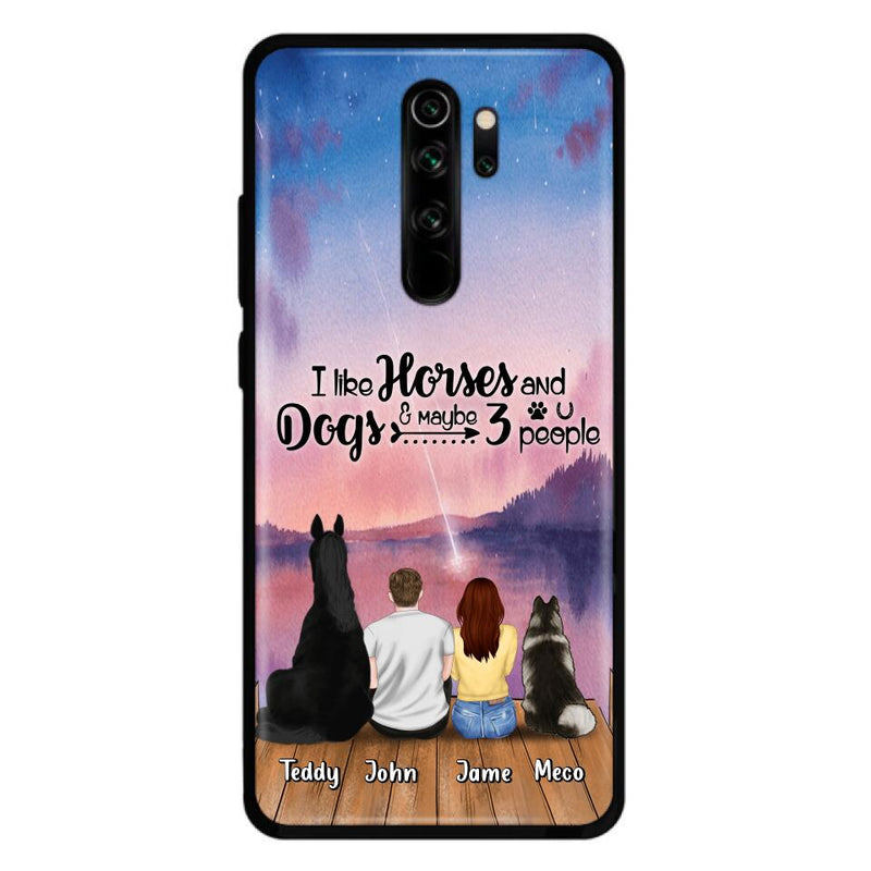 Personalized Horse Dog Parents Phone Case - Forever In My Heart - Case For Xiaomi, Oppo And Huawei