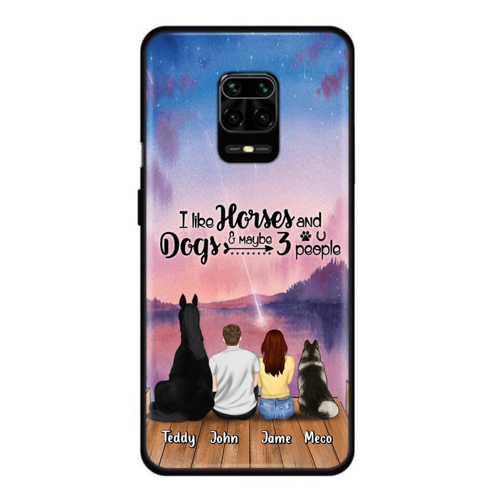 Custom Personalized Horse Dog Parents Phone Case - Forever In My Heart - Case For Xiaomi, Oppo And Huawei