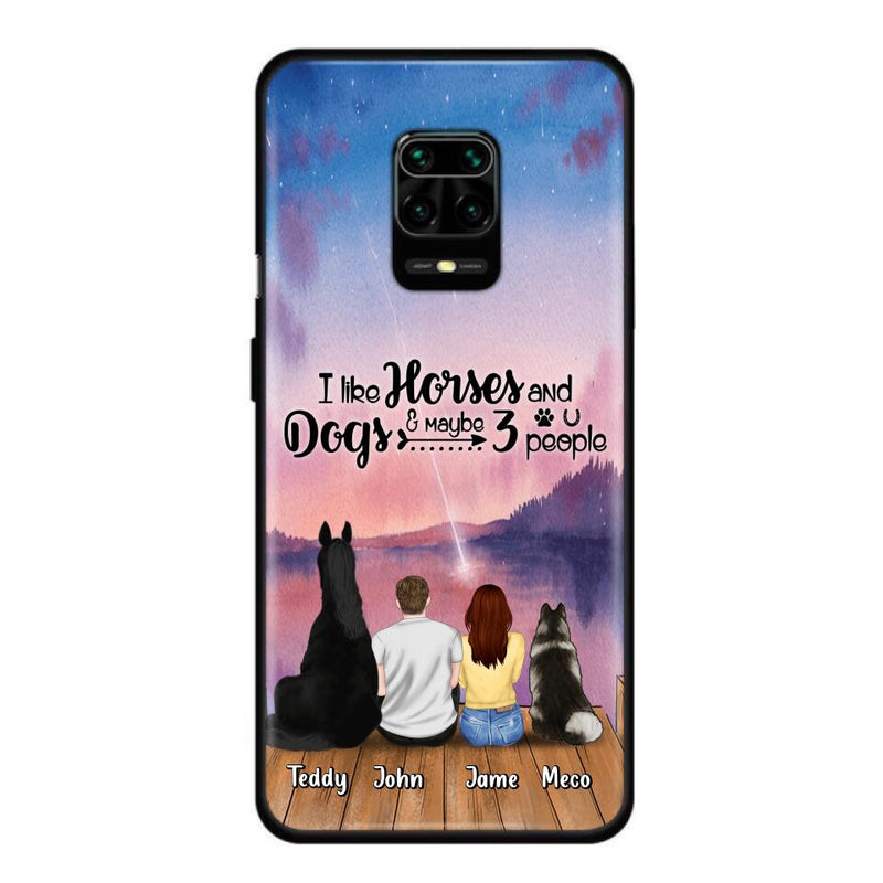Personalized Horse Dog Parents Phone Case - Forever In My Heart - Case For Xiaomi, Oppo And Huawei