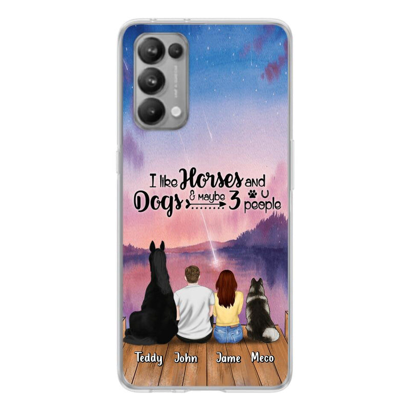 Personalized Horse Dog Parents Phone Case - Forever In My Heart - Case For Xiaomi, Oppo And Huawei