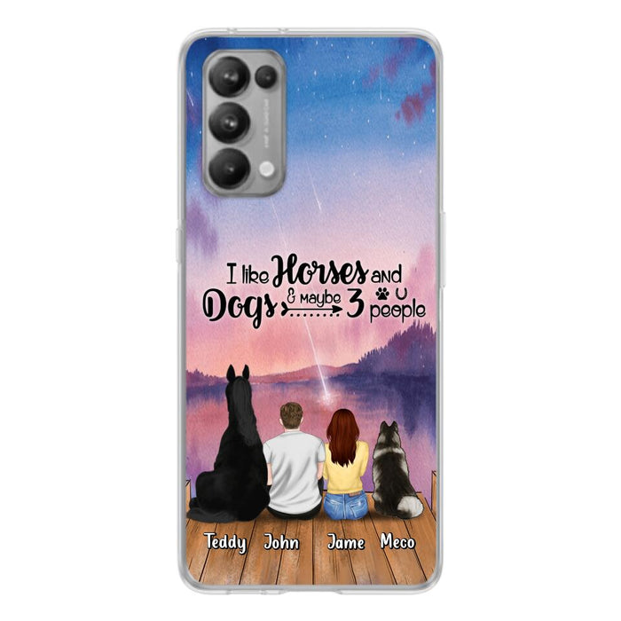 Custom Personalized Horse Dog Parents Phone Case - Forever In My Heart - Case For Xiaomi, Oppo And Huawei