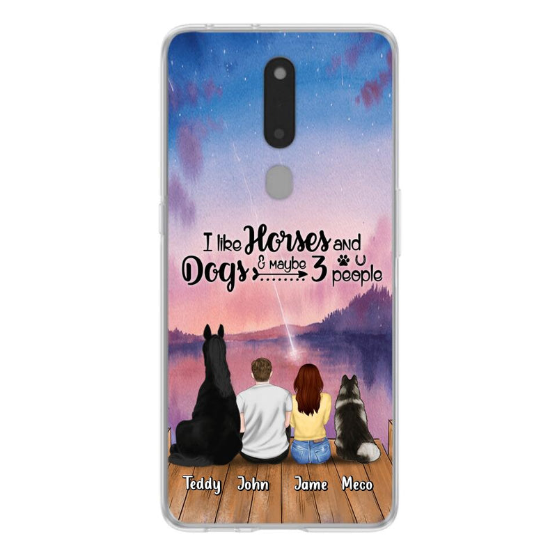 Personalized Horse Dog Parents Phone Case - Forever In My Heart - Case For Xiaomi, Oppo And Huawei