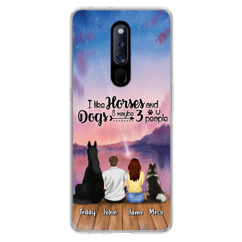 Personalized Horse Dog Parents Phone Case - Forever In My Heart - Case For Xiaomi, Oppo And Huawei