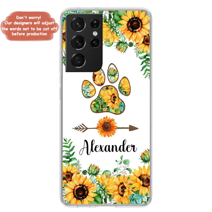Custom Personalized Pet Lovers Phone Case - Best Gift For Dog/Cat Lover - Case For Iphone and Samsung - 88AM4E