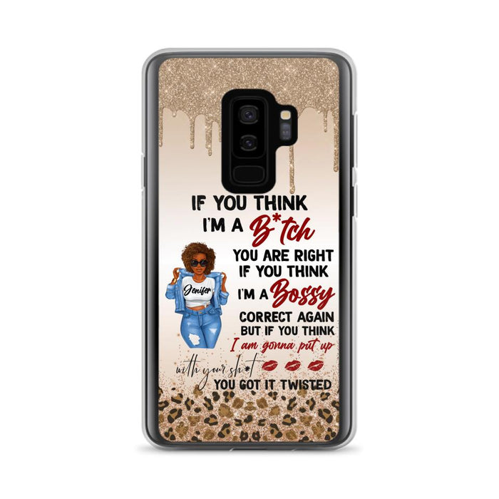 Custom Personalized Someone Called Me A Bitch Phone Case - Case For iPhone and Samsung Models