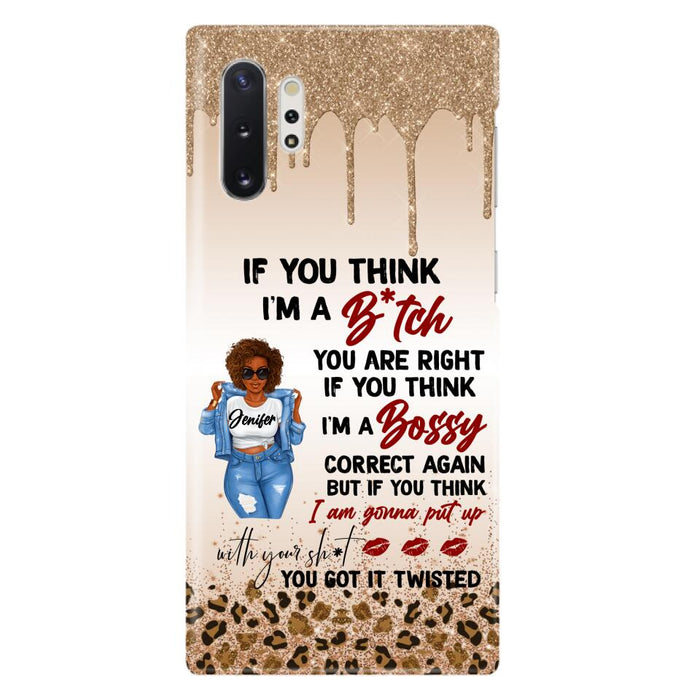 Custom Personalized Someone Called Me A Bitch Phone Case - Case For iPhone and Samsung Models