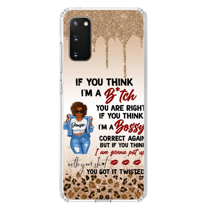 Custom Personalized Someone Called Me A Bitch Phone Case - Case For iPhone and Samsung Models